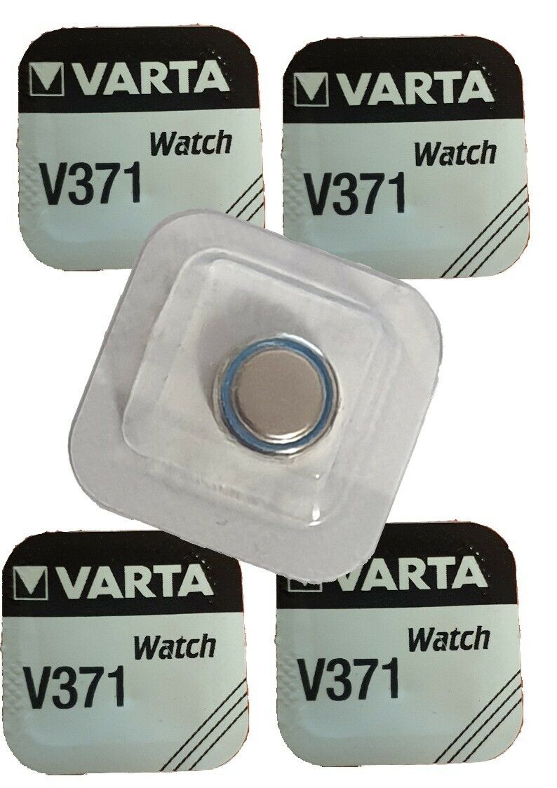 x VARTA V371 Knopfzelle 1,5 Volt V 371 Batterie SR 920 Uhrenbatterie