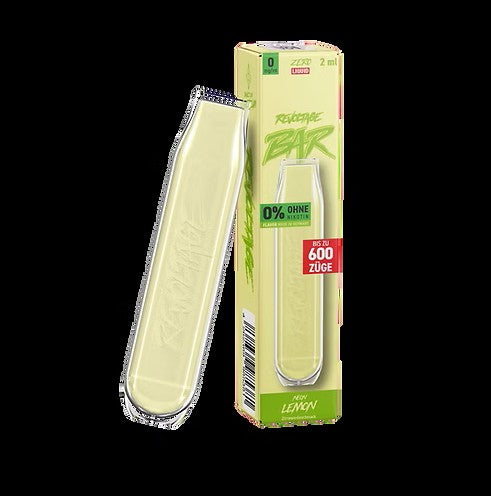 Revoltage Einweg E-Zigarette/E-Shisha - Bis zu 600 Züge - 0 mg/ml - Nikotin frei - Neon Lemon