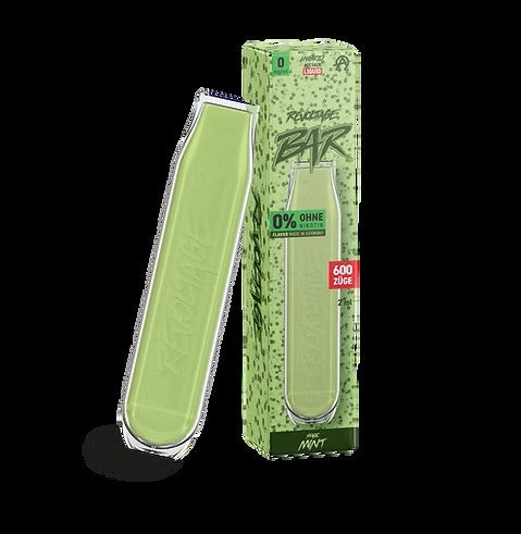 Revoltage Einweg E-Zigarette/E-Shisha - Bis zu 600 Züge - 0 mg/ml - Nikotin frei -Magic Mint