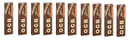10 Heftchen OCB Unbleached Slim Virgin Paper + Tips