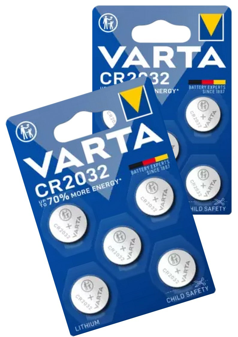 10 x VARTA CR2032 Lithium Knopfzelle 2032