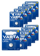 10x Varta V10GA (1,5V, 50mAh) LR54, 1er Pack  MHD 07/2027