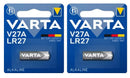 2x Varta electronic V27A Batterie 12 Volt