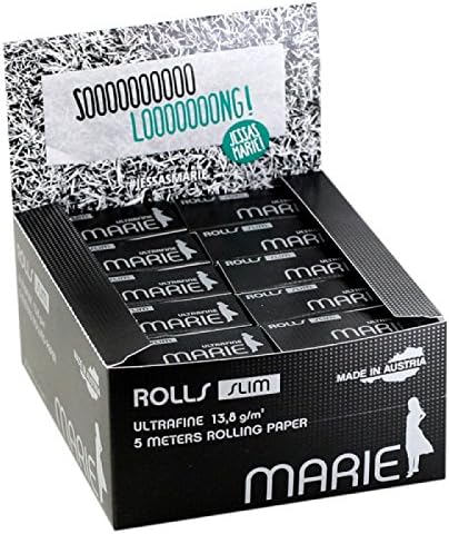 Marie Slim Rolls - 20 Rollen a 5m - Ultra Fine 13,8g/m2