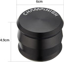 Champ High Aluminium Grinder - 60mm - 4 Layers - Black matte