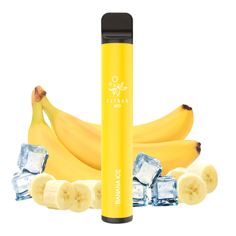 Elfbar 600 Banana Ice 20mg Nikotin ( Banane )