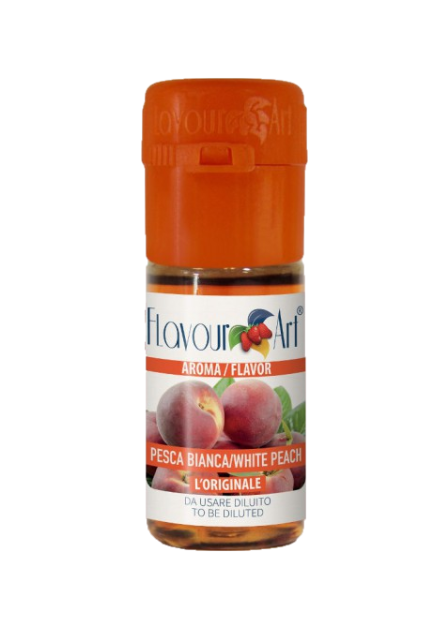 FlavourArt Aroma weißer Pfirsich 1 x 10ml