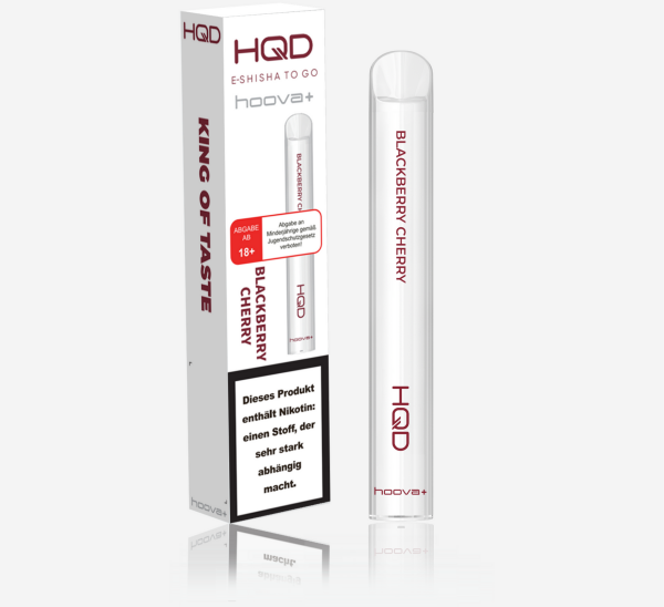 HQD hoova+ E-Shisha to go Blackberry Cherry