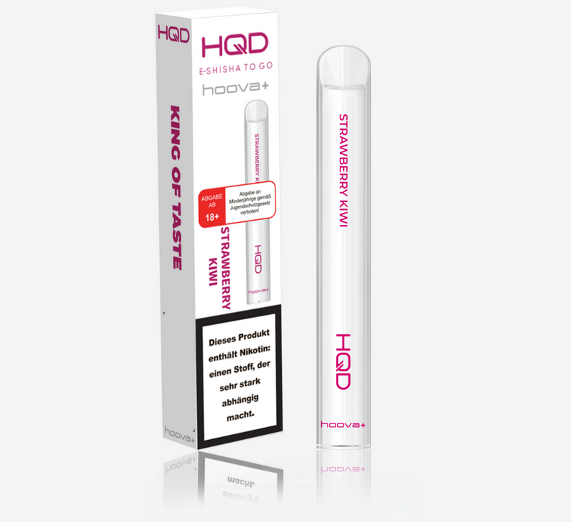 HQD hoova+ E-Shisha to go Strawberry Kiwi