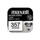 Maxell 357 Batterie SR44W Knopfzelle