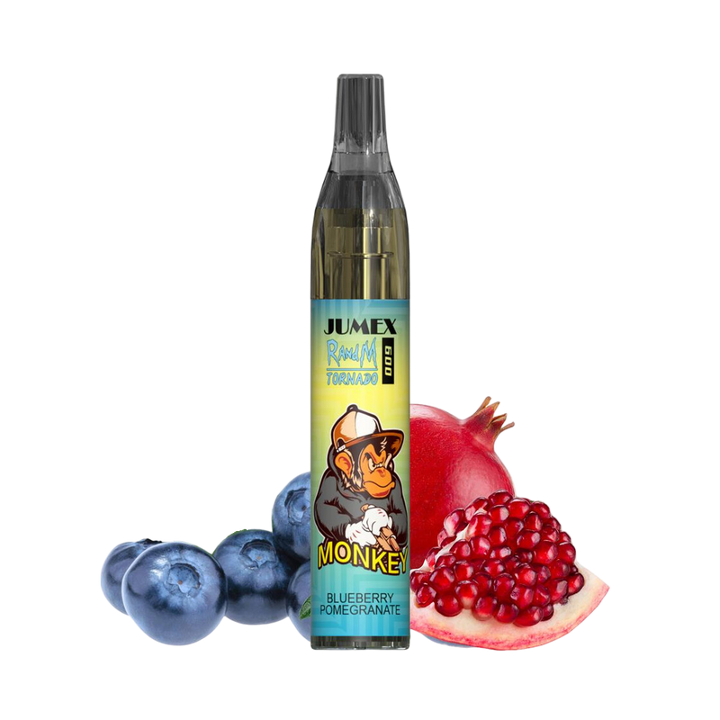 Fumot RandM 10 x Tornado 600 Blueberry Pomegranate