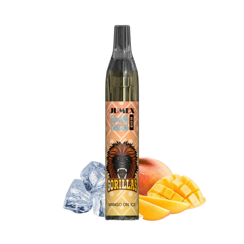 Fumot RandM 10 x Tornado 600 Mango on Ice