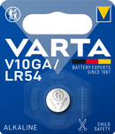 Varta V10GA (1,5V, 50mAh) LR54, 1er Pack  MHD 07/2027
