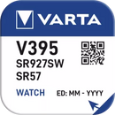 VARTA V395 Knopfzelle 1,5 Volt V 395 Batterie SR57 LR 927 Uhrenbatterie AG 7