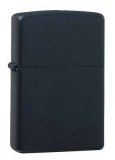 Zippo Feuerzeug Black matte + Gaseinsatz