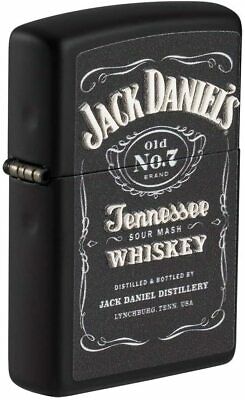 ZIPPO Feuerzeug 60005638 Jack Daniels Label Texture Print