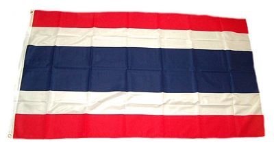 Flaggenking Thailand Flagge/Fahne, mehrfarbig, 150 x 90 x 1 cm, 17006