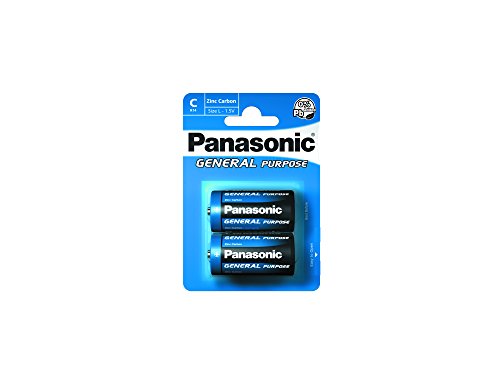 Panasonic NB-191012-0049 Baby C 1.5 V General Purpose R14R, 2-er Pack