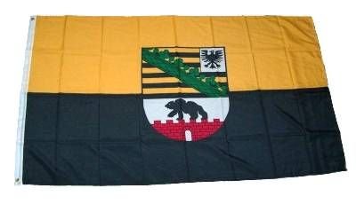 Flagge Fahne Sachsen Anhalt 90 x 150 cm FLAGGENMAE®