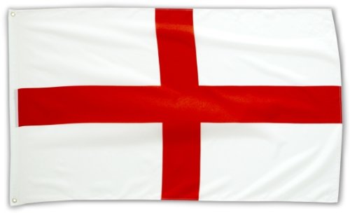 MM England Flagge/Fahne, wetterfest, mehrfarbig, 150 x 90 x 1 cm, 16283
