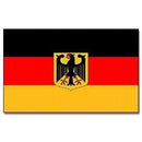 TS24direkt Deutschland Fahne mit Adler ca. 150 x 250 cm