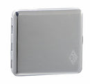 Zippo MM 16613 Zigaretten Etui Borussia Mönchengladbach - Cigarette Case Kleines Logo - Gravur Zigaretten Etui, Chrom, Silber, 6 x 4 x 2 cm