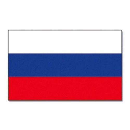 MM Russland Flagge/Fahne, wetterfest, mehrfarbig, 150 x 90 x 1 cm, 16305