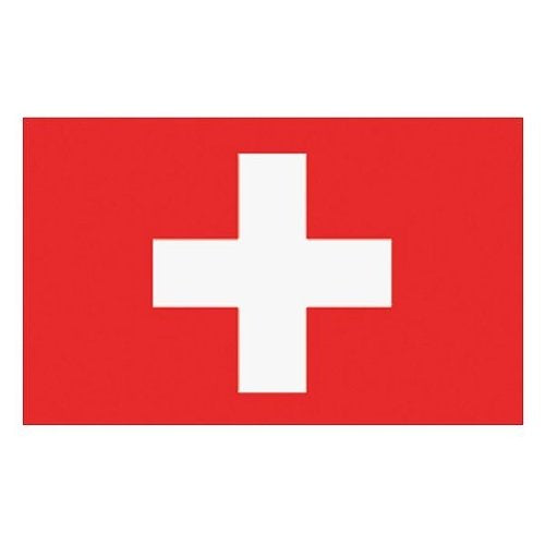 Flaggenking Schweiz Flagge/Fahne, weiß, 150 x 90 x 1 cm, 16896