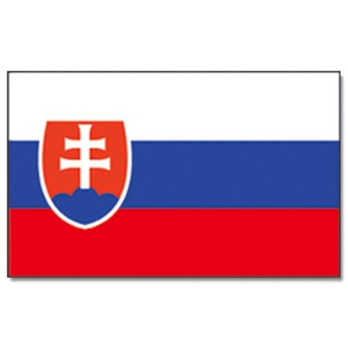 Flaggenking Slowakei Flagge/Fahne, mehrfarbig, 150 x 90 x 1 cm, 17003
