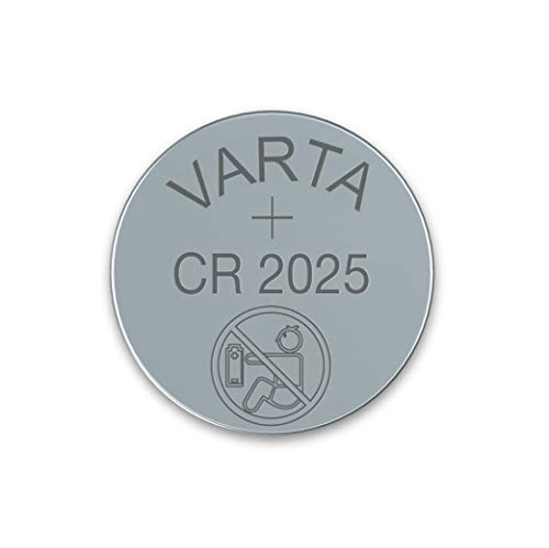 10er Set Varta (6025) CR 2025 Knopfzelle Lithium