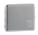 MM 27.2112 Zigarettenetui VFL Bochum Logo klein graviert, chrom poliert