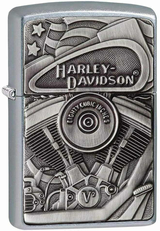 ZIPPO Harley Davidson V2 Emblem