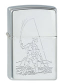 ZIPPO 1100006 Fisherman Angler Chrome high polished