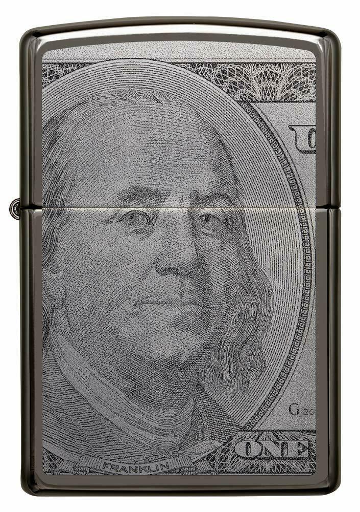 ZIPPO Feuerzeug 6004890 Banknote 100 Dollar