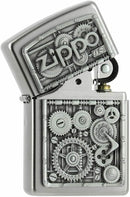ZIPPO Feuerzeug 2004497 Gear Wheels Emblem