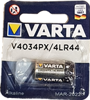 1 x VARTA 4LR44 V4034PX  6V Batterie 6 Volt z.B. für Foto-Apparat Hundehalsband