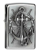 ZIPPO Feuerzeug 2002290 Nautic Emblem Anker