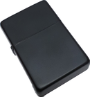 5 x Benzinfeuerzeug schwarz matt black matte