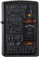 ZIPPO Feuerzeug 60002093 Jack Daniels Bottle black matte