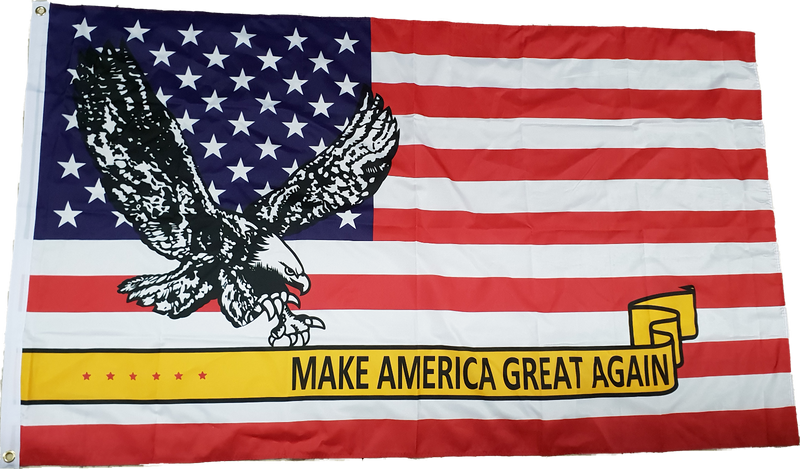 Fahne Flagge " Make America great again " 90 x 150 cm mit 2 Ösen