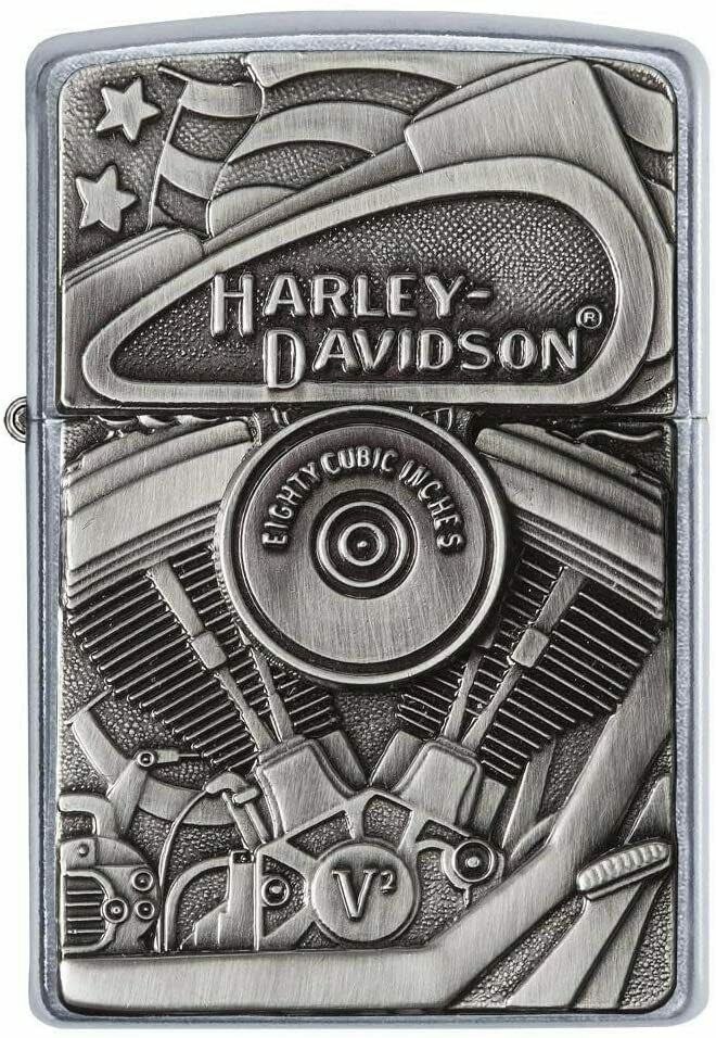 ZIPPO Harley Davidson V2 Emblem