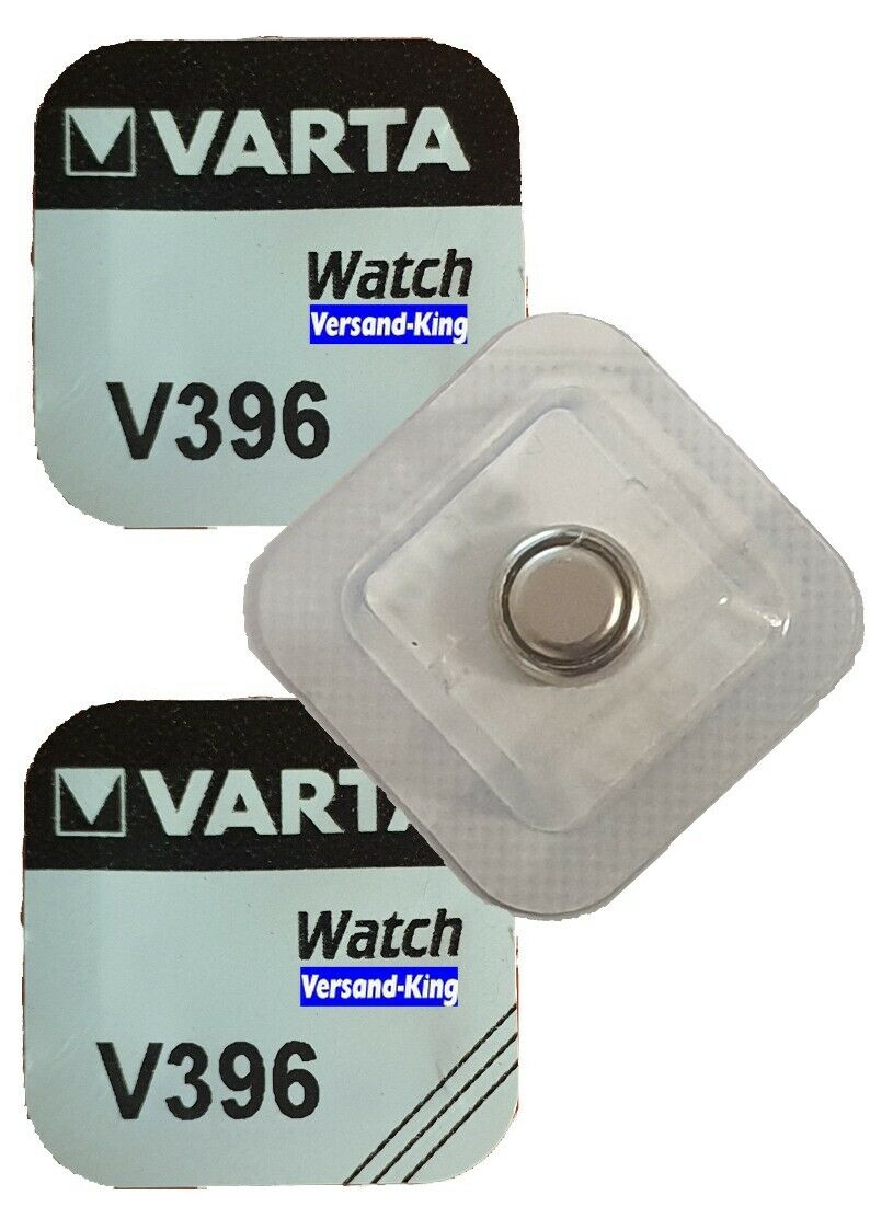 3 x VARTA V396 Knopfzelle 1,5 Volt V 396 Batterie LR 726 Uhrenbatterie AG 2