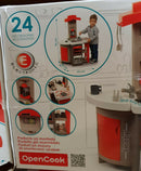 Kinderspielküche Smoby OpenCook + mini Tefal ® Accessories Spielzeug für Mädchen