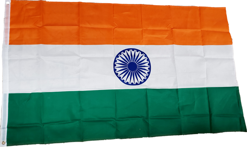 Fahne Flagge Indien 90 x 150 cm mit 2 Ösen