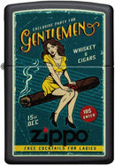 ZIPPO Feuerzeug 60005052 Cigar Girl Black matte