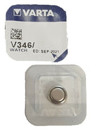 2 x VARTA V346 Knopfzelle 1,5 Volt V 346 Batterie SR 712 SW Uhrenbatterie