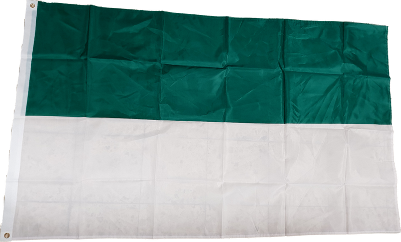 Fahne Flagge Schützenfest weiß grün 90 x 150 cm mit 2 Ösen