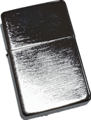 5 x Benzinfeuerzeug Chrom gebürstet