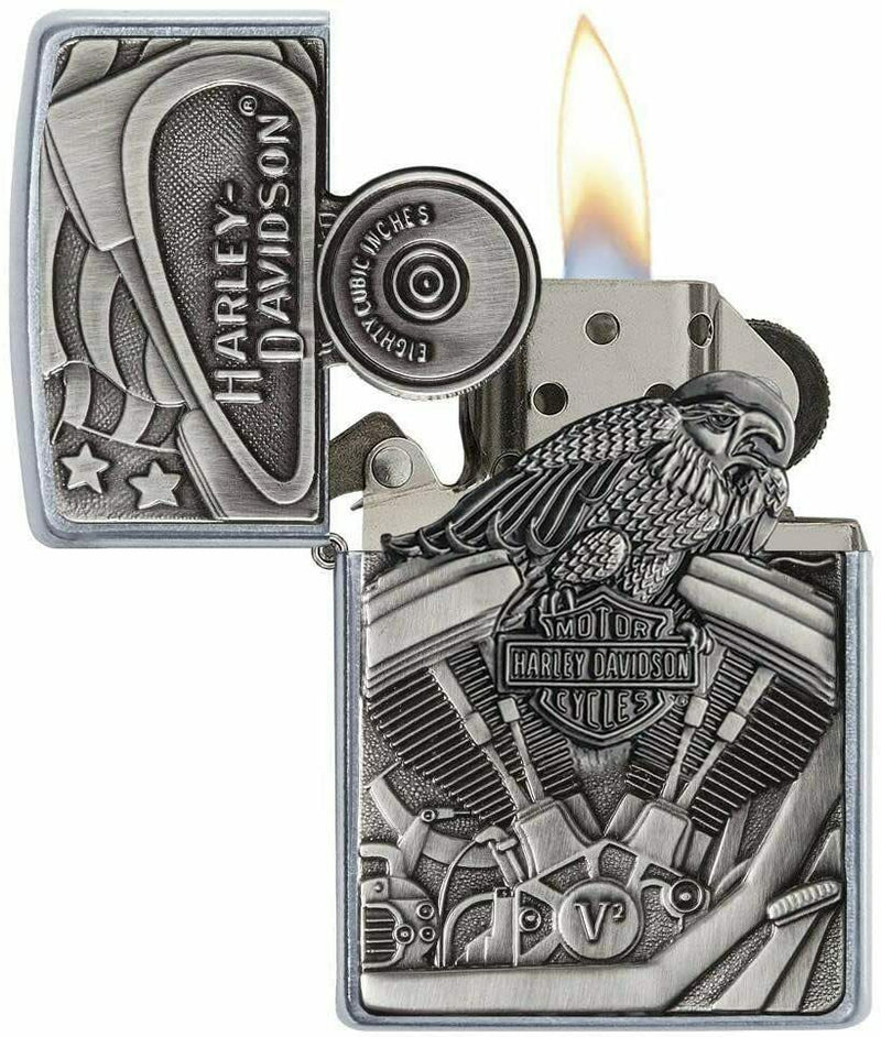 ZIPPO Harley Davidson V2 Emblem