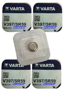 5 x VARTA V397 Knopfzelle 1,5 Volt V 397 Batterie SR 726 Uhrenbatte 396  AG 2